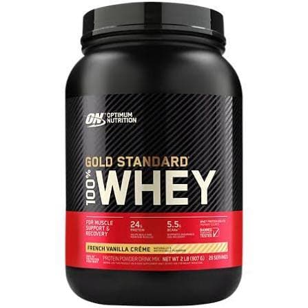 Gold Standard 100% Whey | 2 LB | French Vanilla Crème